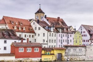 Regensburg średniowieczna architektura
